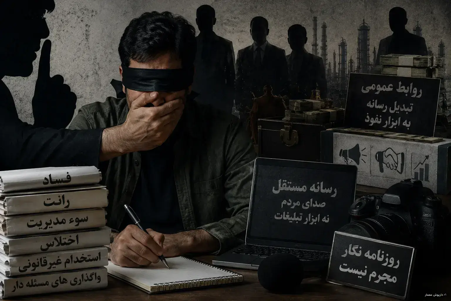 امنیتی‌شدن رسانه‌ها و تبدیل روزنامه‌نگاران به بازوی مدیران فاسد در ایران